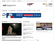 Tablet Screenshot of cut-online.com